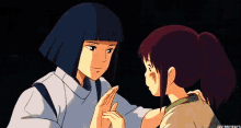 Spirited Away Hold Hands GIF