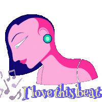 Ilovethisbeat Greatbeat Sticker