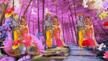 Jai Siya Ram Flowers GIF - Jai Siya Ram Flowers Trees GIFs