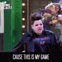 Cause This Is My Game Performer GIF