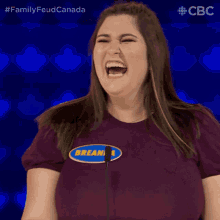 Lol Breanna GIF - Lol Breanna Family Feud Canada GIFs