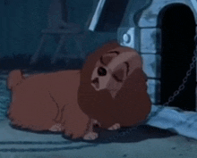 Lady Sad Lady And The Tramp GIF - Lady Sad Lady And The Tramp GIFs