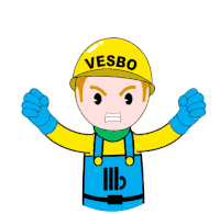 Angry Vesbo Sticker - Angry Vesbo Pissed Stickers