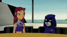 Teen Titans Raven GIF - Teen Titans Raven Shrug GIFs