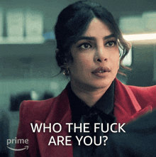 Who The Fuck Are You Nadia Sinh GIF - Who The Fuck Are You Nadia Sinh Priyanka Chopra Jonas GIFs
