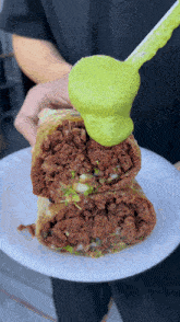 Asada Burrito Guacamole GIF