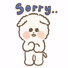 cute sorry