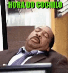 Stanley Hudson The Office / Hora  Do Cochilo / Cochilar / Dormir / Sono / Soninho GIF - Stanley Hudson The Office Nap GIFs