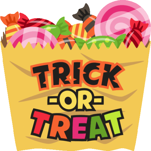 Trick Or Treat Halloween Party Sticker - Trick Or Treat Halloween Party Joypixels Stickers
