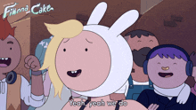 Yeah Yeah We Do Fionna GIF - Yeah Yeah We Do Fionna Adventure Time Fionna And Cake GIFs