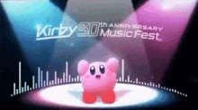 Kirby Kirbymusicfest GIF - Kirby Kirbymusicfest Kirby30th Anniversary GIFs