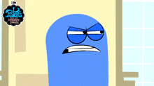 Suspicious Look Bloo GIF - Suspicious Look Bloo Foster'S Home For Imaginary Friends GIFs