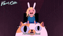 Adventure Time Fionna Campbell GIF - Adventure Time Fionna Campbell Cake GIFs