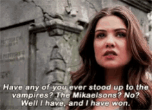 Danielle Campbell I Have Won GIF - Danielle Campbell I Have Won The Originals GIFs