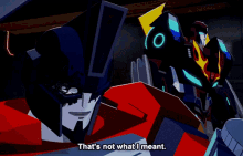 Transformers Perceptor GIF - Transformers Perceptor Thats Not What I Meant GIFs