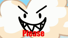 a cartoon of a basketball with a sad face and the words stooooooop in red