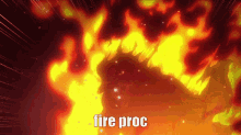 Fire Proc Fighting Game GIF - Fire Proc Fighting Game GIFs