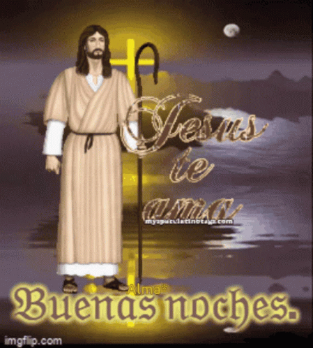 Jesus Te Ama Buenas Noches Alma GIF - Jesus Te Ama Buenas Noches Alma -  Discover & Share GIFs