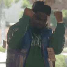 Double Fist Pump Tee Grizzley GIF - Double Fist Pump Tee Grizzley Gorgeous Song GIFs