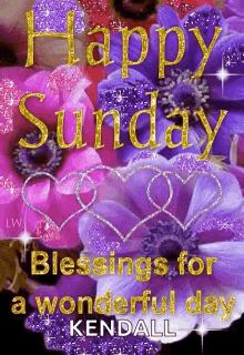 Happy Sunday Blessings GIF - Happy Sunday Blessings Wonderful Day GIFs