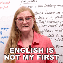 English Is Not My First Language Ronnie GIF - English Is Not My First Language Ronnie Engvid GIFs