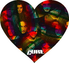 the cure robert smith love heart fan art