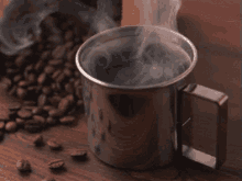Steaming Coffee GIF
