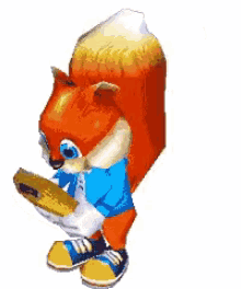 Conker Playing GIF