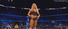Charlotte Flair Belt GIF