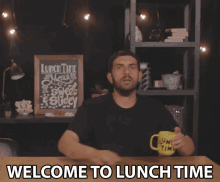 Welcome To Lunch Time Borgore GIF - Welcome To Lunch Time Borgore Asaf Borger GIFs