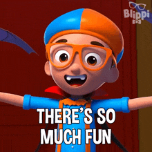 There'S So Much Fun Blippi GIF - There'S So Much Fun Blippi Blippi Wonders - Educational Cartoons For Kids GIFs