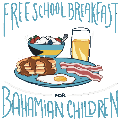 Free School Breakfast For Bahamian Children Bahamas Forward Sticker - Free School Breakfast For Bahamian Children Bahamas Forward Driveagency Stickers