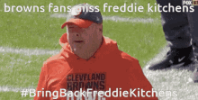 Freddie Kitchens Browns GIF - Freddie Kitchens Browns Cleveland Browns GIFs