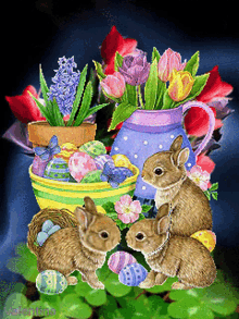 Conejo Happy Easter GIF - Conejo Happy Easter Easter Sunday GIFs