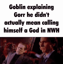 Green Goblin Gorr The God Butcher GIF - Green Goblin Gorr The God Butcher Goblin And Gorr GIFs