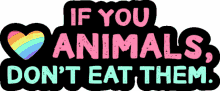 eat animals