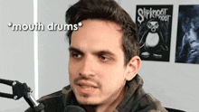 Mouth Drums Nik Nocturnal GIF - Mouth Drums Nik Nocturnal Making Drum Sounds GIFs