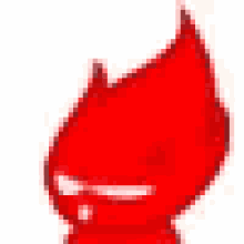 angry fire red