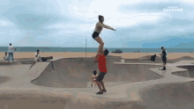Throw In The Air People Are Awesome GIF - Throw In The Air People Are Awesome Backflip In Midair GIFs
