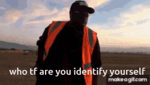 Who Are You Identify Yourself GIF - Who Are You Identify Yourself Gun GIFs