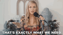 Thats Exactly What We Need Nicole Arbour GIF - Thats Exactly What We Need Nicole Arbour Thats Exactly What We Want GIFs