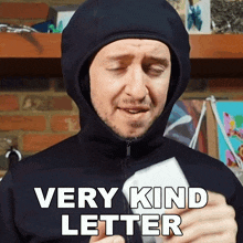Very Kind Letter Peter Deligdisch GIF - Very Kind Letter Peter Deligdisch Peter Draws GIFs
