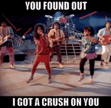 Crush On You The Jets GIF - Crush On You The Jets You Found Out GIFs