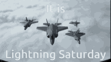 lightning fighter jet saturday f35