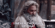 I Never Thought Of That Kurt Russell GIF - I Never Thought Of That Kurt Russell The Christmas Chronicles2 GIFs