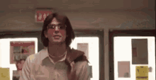 Hunk In The Hallway GIF - The Virgin Suicides Josh Hartnett Cool GIFs