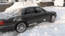 Driving In The Snow Slippery GIF - Driving In The Snow Slippery Sliding GIFs