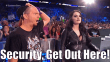 Wwe Paige GIF - Wwe Paige Security Get Out Here GIFs