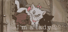 Lady GIF - Im A Lady Cats Aristocats GIFs