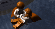 Lego Star Wars Qui Gon Jinn GIF - Lego Star Wars Qui Gon Jinn Death GIFs